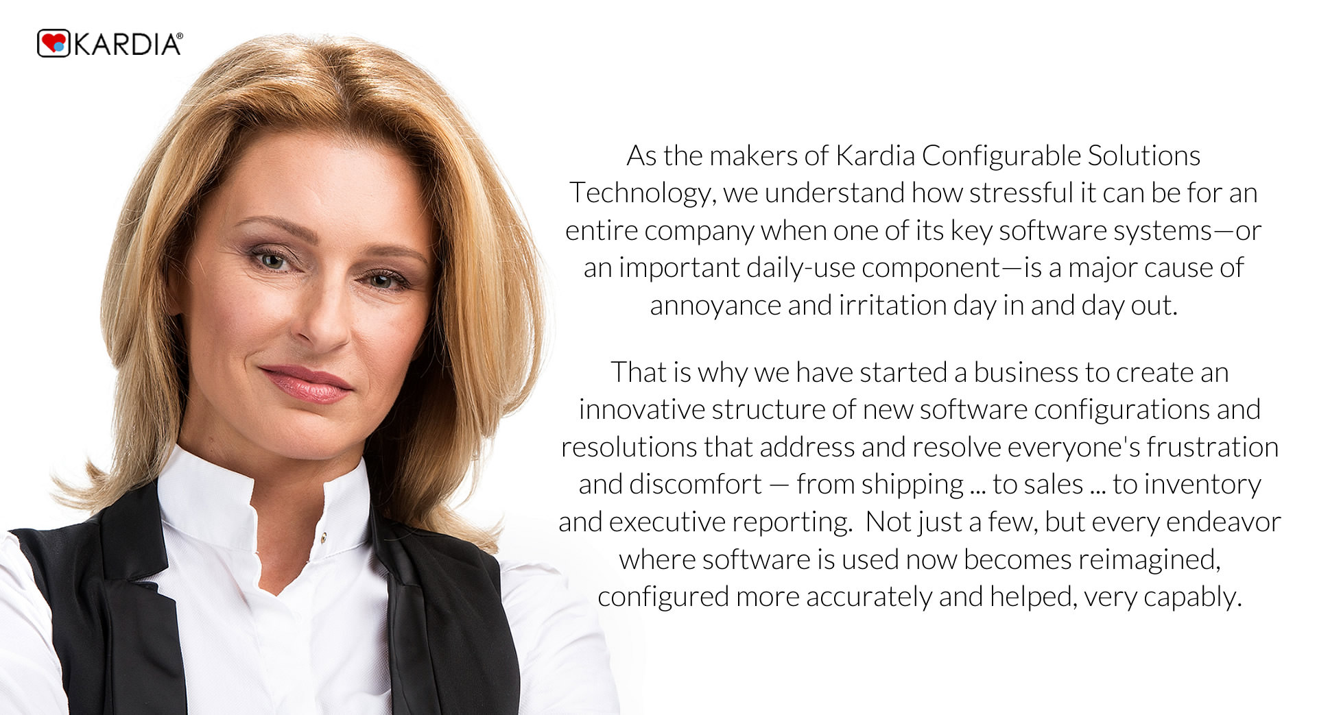 Capable mid-level Kardia woman manager ready to go to work on your behalf